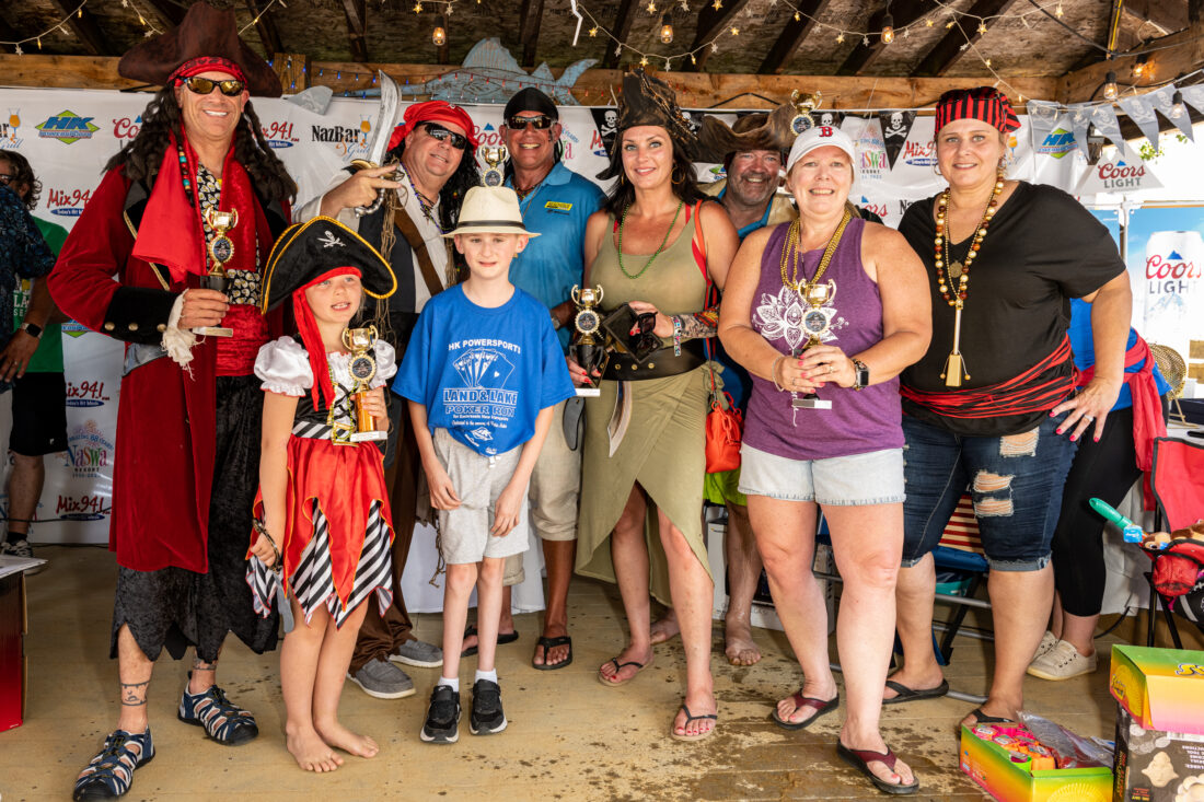 This year’s pirate-themed event brought out the best costumes worn by volunteers, donors, and event supporters.
