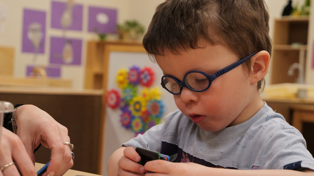 Easterseals NH utilizes a groundbreaking approach to supporting families with children who have complex challenges, integrating therapeutic services into an inclusive childcare setting.