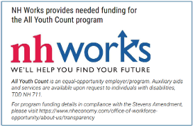 NH works all youth count graphic