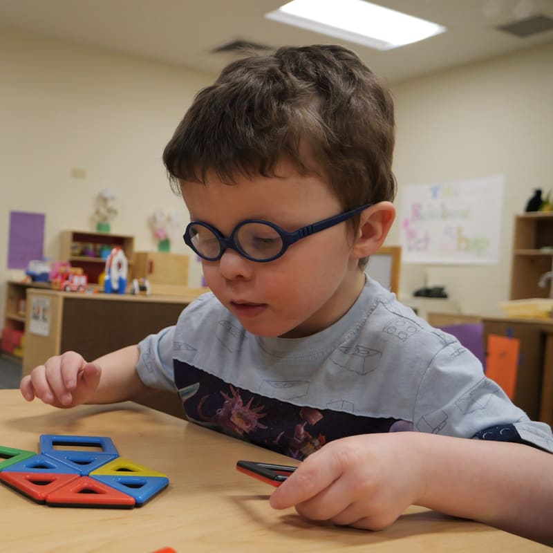 Easterseals NH utilizes a groundbreaking approach to supporting families with children who have complex challenges, integrating therapeutic services into an inclusive childcare setting.