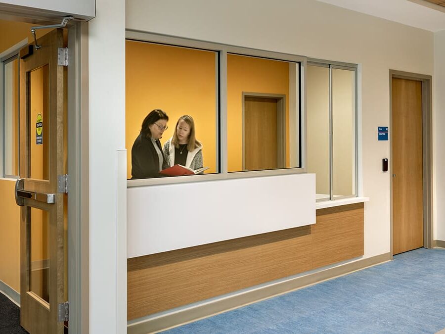 Easterseals NH's New Gammon Academy New School lobby