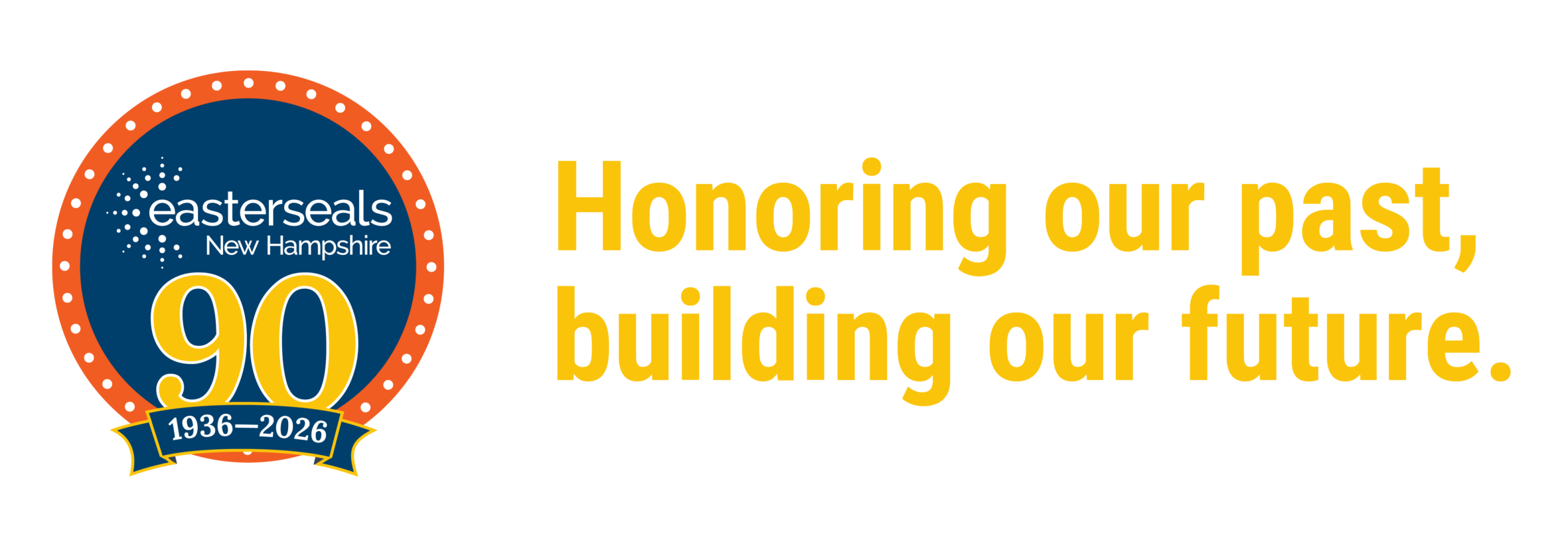 Easterseals NH 90th Anniversary Logo