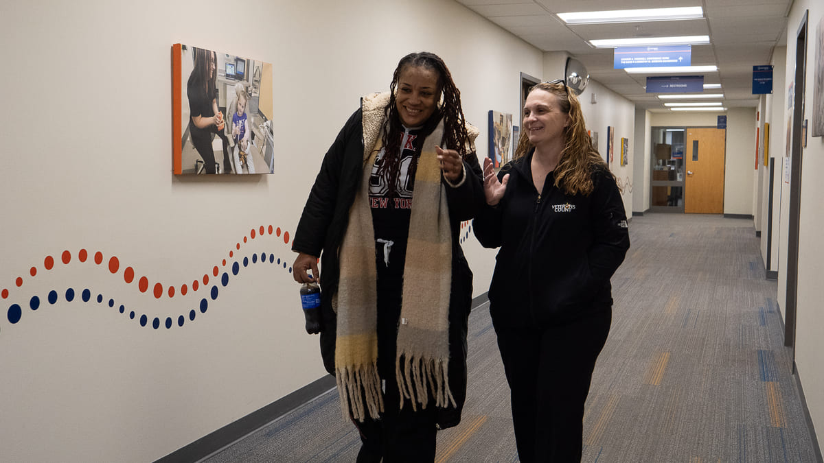 Denise, a highly decorated United States Coast Guard Veteran